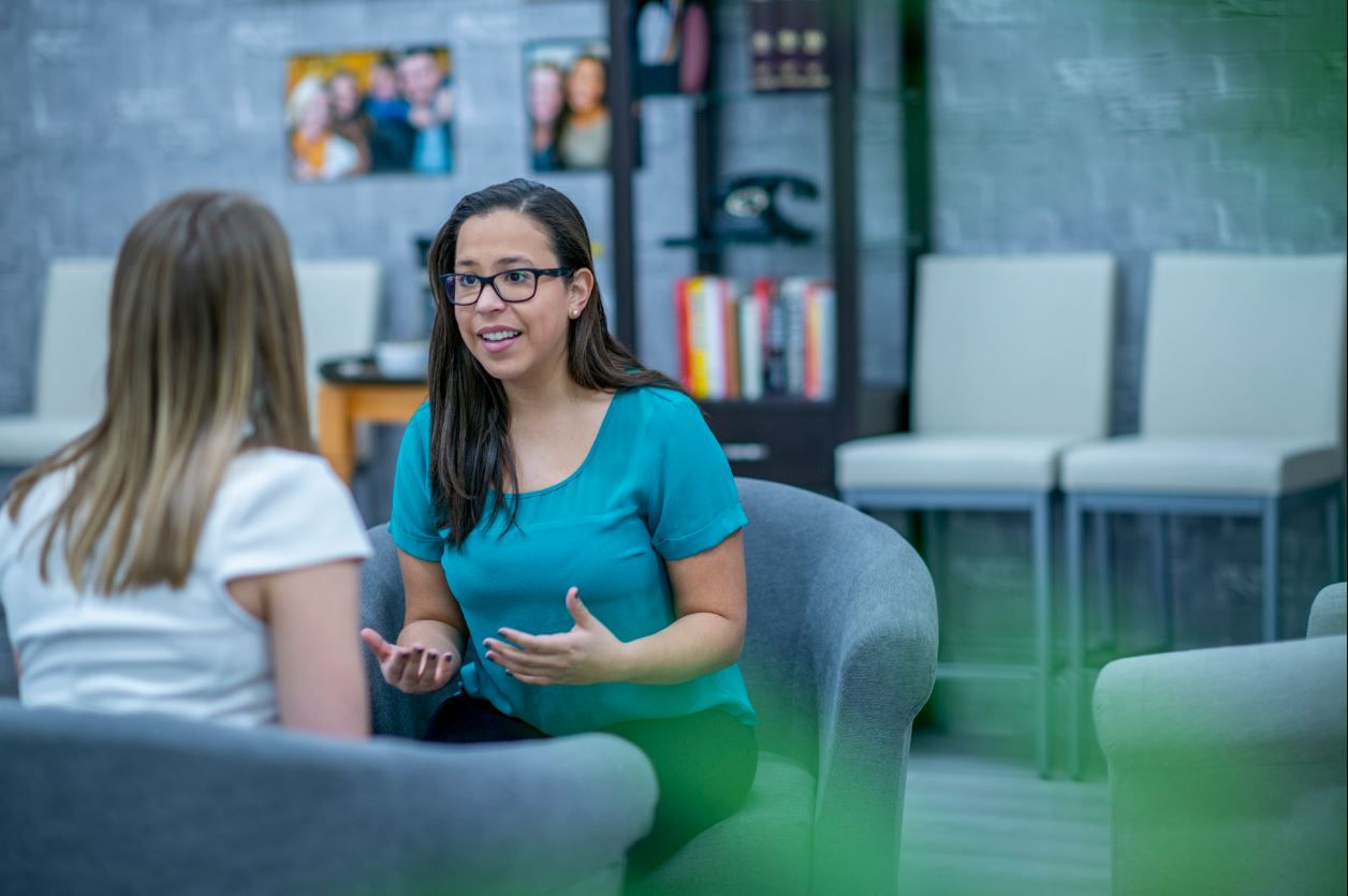 Job interview header