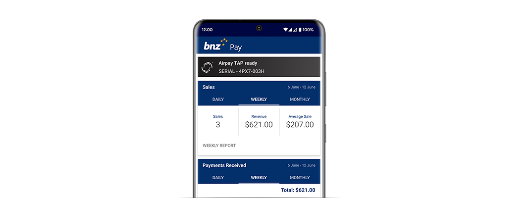 Accepting payments - BNZ